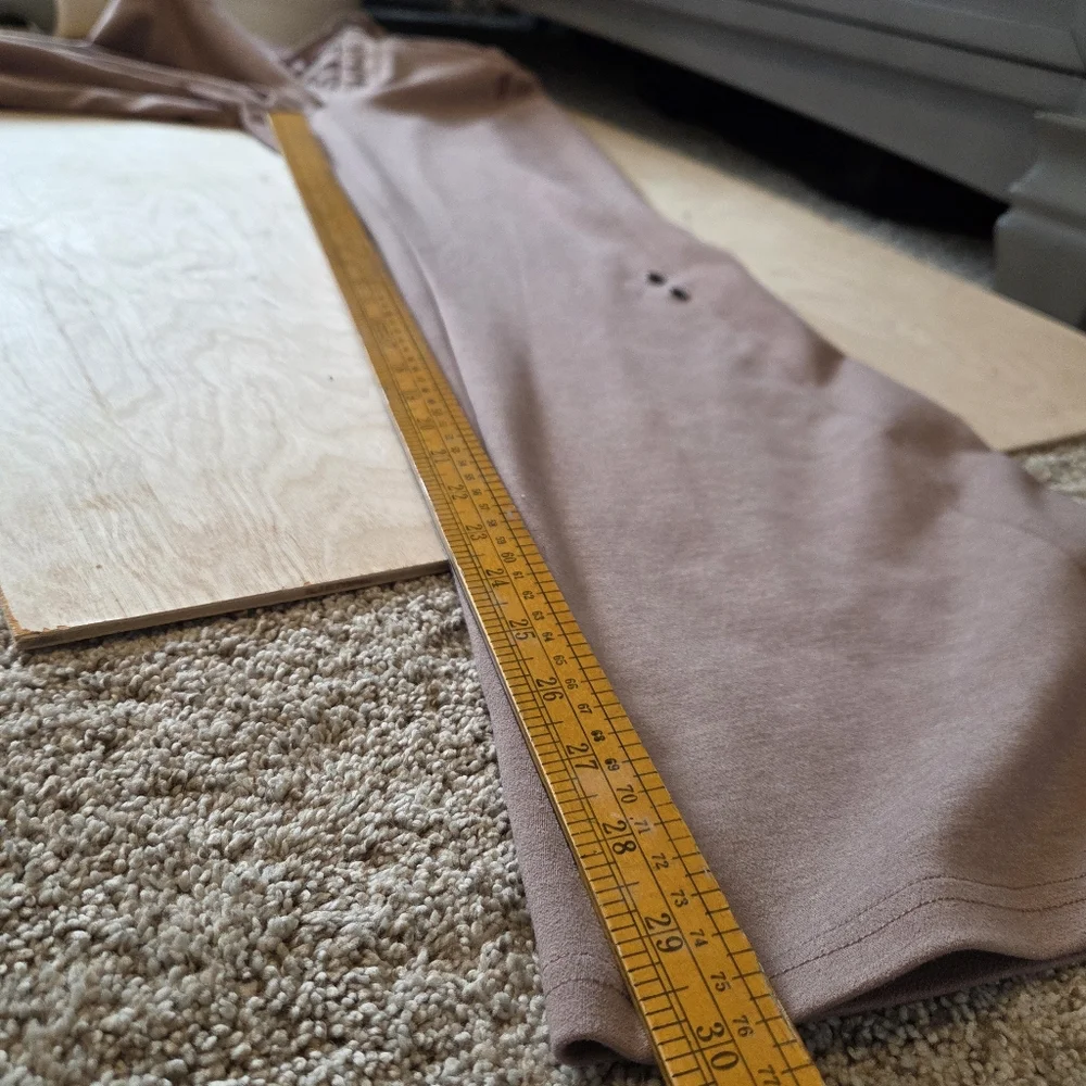 Free People Fp Movement Downhill Flared Sweatpants Moonlight Mauve Medium - Picture 12 of 14